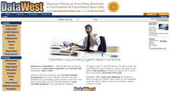 Desktop Screenshot of datawestonline.com