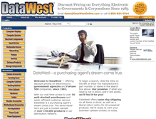 Tablet Screenshot of datawestonline.com